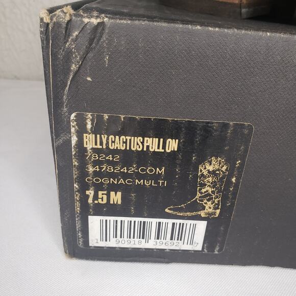 FRYE Billy CACTUS Boots Size 7.5 Multi Color Leather RARE Western Cowgirl - Picture 15 of 16